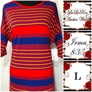 NWT LuLaroe Irma Large Top